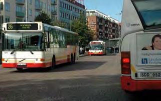 I den senaste upphandlingen av stadstrafiken har krav ställts på att en viss andel av bussarna ska drivas med biogas.