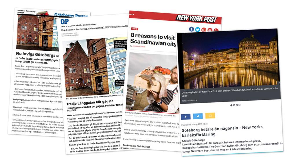 3. Ett omdiskuterat förslag I en artikel i Göteborgs-Posten den 4 juni 2014 berättade Avenyfamiljens vd om de planer som fanns på att göra om Tredje Långgatan till gångfartsområde.