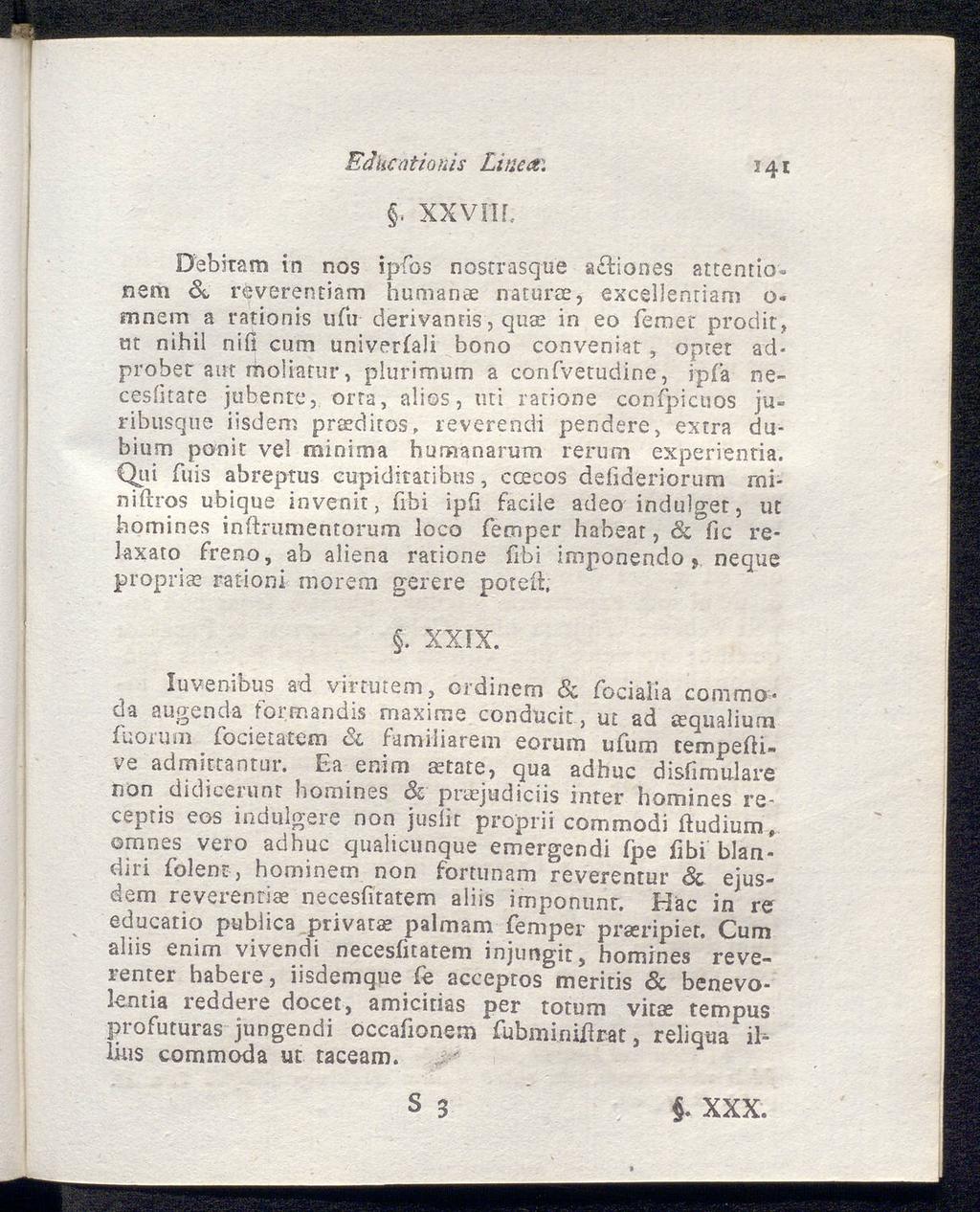 Eä'acationis Linea.. XXVII f.