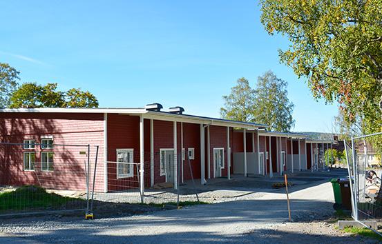 Ny förskola Björkhaga kök Under perioden har förskoleverksamheten flyttat in i tre nya avdelningar efter färdigställande av Statens Bostadsomvandling som inneburit att hyreshuset på Gillersvägen 6