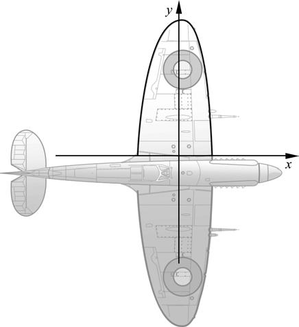11. Bilden visar ett flygplan av märket Spitfire.