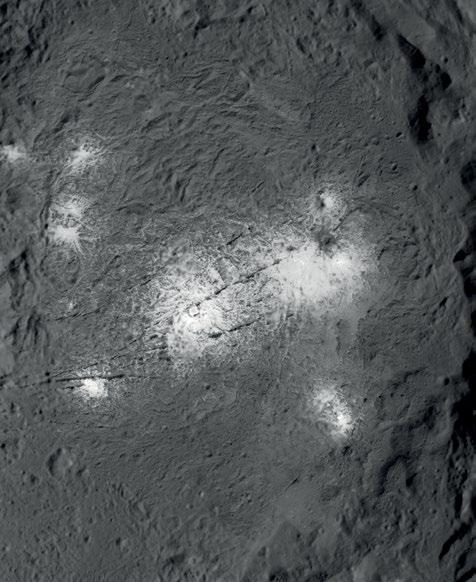 Ceres: jätteberget Ahuna Mons är överlägset högst på Ceres.