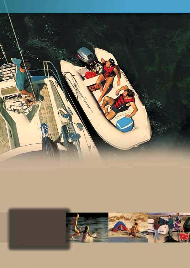 240 270 310 340 SPORT QUICKSILVER SPORT Nya Euro-style -tuber för mer plats i båten Stänkavvisare hjälper till att hålla passagerarna och utrustningen torr Stark trädurk som håller i många år Fyra