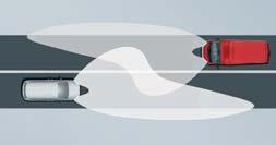 ELECTRONIC STABILITY CONTROL (ESC) ESC griper in automatiskt i nödsituationer, till exempel om du måste väja plötsligt för att