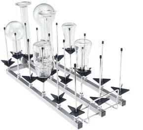 med överkorg A 100 & underkorg A 150 A 301/2 Modul/laboratorieglas 3 x 6 För placering av laboratorieglas som till exempel Erlenmeyerkolvar,