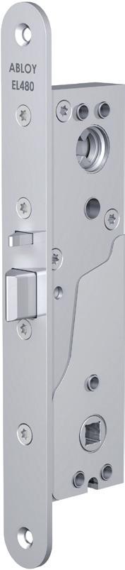 Abloy eltryckeslås EL80 och EL82 Eltryckeslås som är anpassade för högfrekventa dörrar i smalprofilutförande.