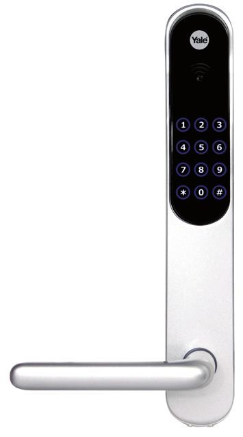 Abloy solenoidlås EL502 Ett solenoidlås som är anpassat för högfrekventa dörrar med modulurtag.