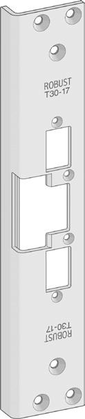 Monteringsstolpe Robust T2 Rostfritt stål 1 st 1025550 Monteringsstolpe Robust T30-12 Rostfritt stål 1 st 1025551