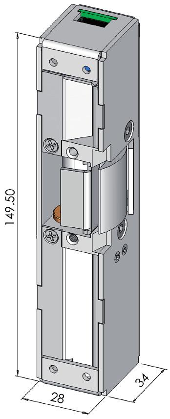 Elslutbleck Step 60 Silent Step 60 Silent är en ny generation elslutbleck med överlägsen teknik anpassad för enkeloch dubbelfall lås.