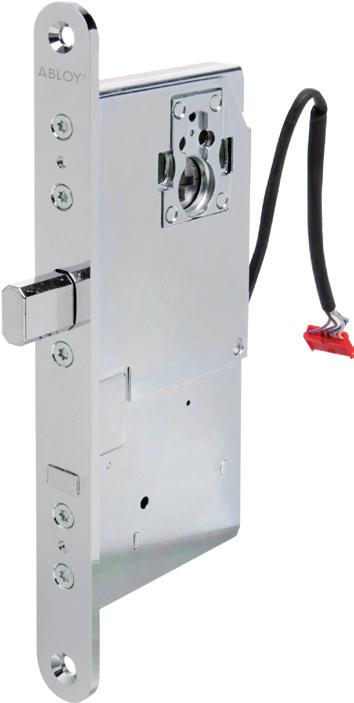 Abloy motorlås EL57 och EL575 Ett analogt motorlås som är anpassat för dörrar med modulurtag. Passar bra som nattoch säkerhetslåsning i dörrar med höga säkerhetskrav inom handel, kontor och industri.