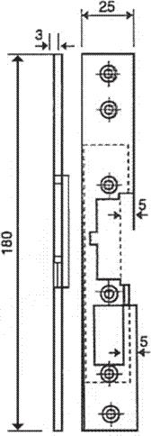 Assa 733/17 Assa 733/20 2 5 3 3 25 17 25 20 Assa 733/26 Assa 735 51 25 3 3 25 26 180 5 5 :66 TENHULT Telefon: 036-39 06