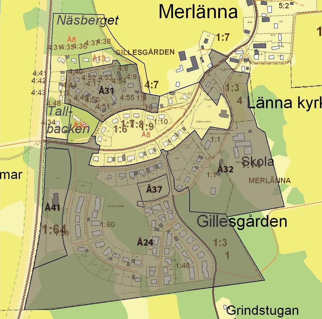 Samhällsbyggnadskontoret ANTAGANDEHANDLING 1(5) Sanna Alm Planarkitekt Tillägg till Planhandlingar angående ändring/förtydligande av huvudmannaskap för allmän platsmark Berörda detaljplaner inom
