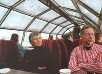 Fjälltur i Kebnekaiseområdet 4-11 april 2001 För sjätte året i rad skulle det blir vinterfjälltur och för fjärde året skulle den gå till området kring