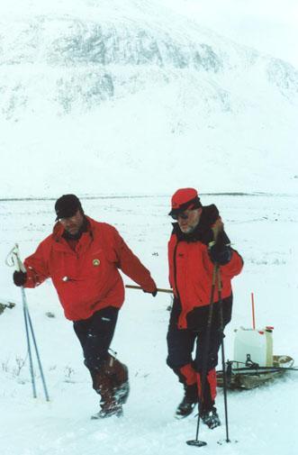 Men det var som sagt uppför och det var som sagt mycket nysnö och snögloppet bidrog