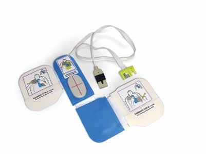 See-Thru CPR simulator Simulerar vanliga arytmier och avledning II-EKG för
