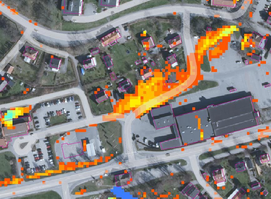 Vattennivåerna kommer att sjunka med ca 1m och göra det möjligt att skydda både befintlig bebyggelse samt framtida exploateringar.