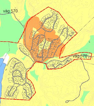 4.2 Geologi Geologi inom planområdet består främst av berg i dagen samt sandig morän (SGU). Inom området finns vissa partier som klassas som högriskområde vad gäller Radon. 4.