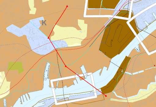 Bedömning av begäran Styrande dokument Linbanan tangerar i sin södra del det reservat för framtida kommunikation som finns angivet i Kommunens översiktsplan.