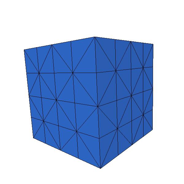Docentföreläsning, Uppsala universitet, :a december 2 p. 5/33 Finita elementapproximation av den svaga lösningen Dela in Ω (eller en approximation av Ω) i element T = {τ}, tex simplexer Ω = τ.