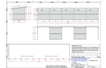 moms) Antal: 1 KÖP HÄST STALLI UTEBO Ydre Ydre L Ydre U Ydre U STALLB STAKET HINDE BESKRIVNING Vindskydd 47 kvm 15300 x 3100 mm, höjd underkant takplåt