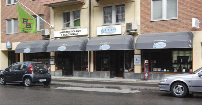 Butikernas öppettider: Vardagar 10-18 Lunchstängt 13-14 Lefflers HiFi & Hembio AB Repslagaregatan 25 602 25 Norrköping Tfn 011-12 02 12 Fax 011-13 35 89 Lefflers HiFi & Hembio AB S:t Larsgatan 11 582