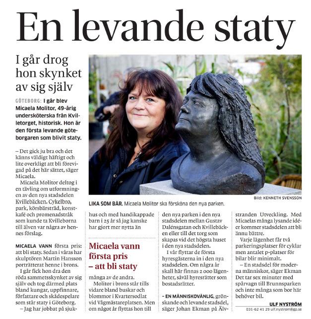 Stadsutveckling, nyckeltal Nyckeltal Totalt Extrapolerade siffror* Antal artiklar/programinslag 98 427 Antal lästillfällen per invånare i Göteborgs Stad
