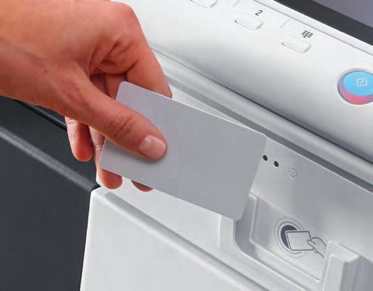 Data för den biometriska verifieringsenheten hanteras säkert och kan inte användas av obehöriga.