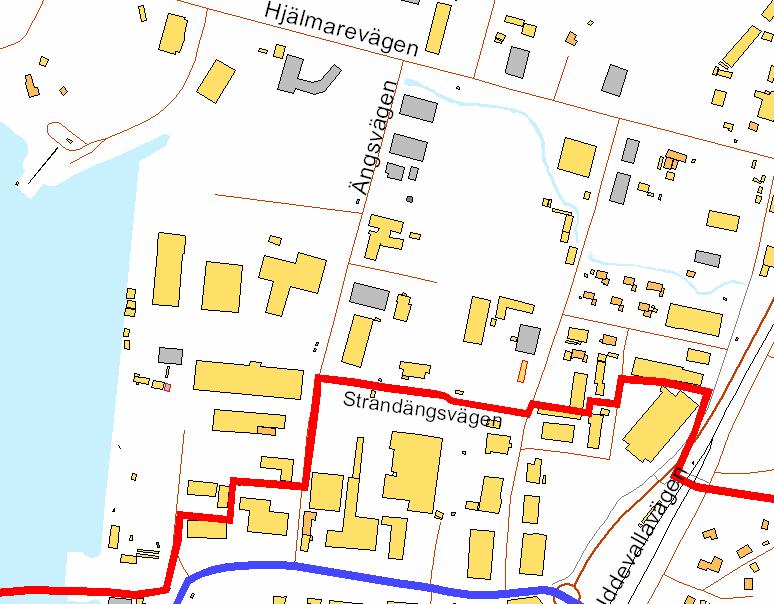 5. Område C - Norra Hamnplan/Strandängs vägen/uddevallavägen/hjälmarevägen Det geografiska området avgränsas i söder av skyddslinjen, i norr av Hjälmarevägen, väster av havet och i öster av