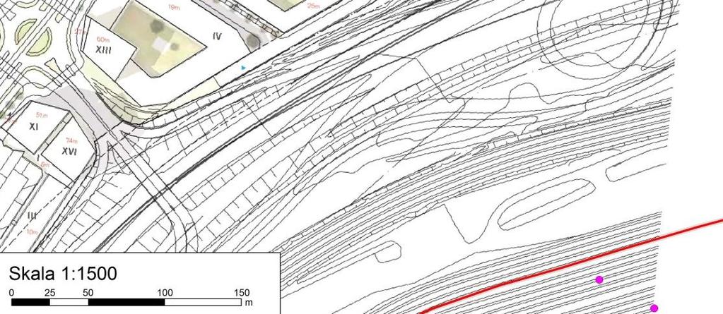 bostadsbyggnader har dessa inte tagits med i beräkningar utan får bedömas i en bygglovsansökan.