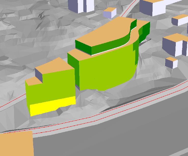 Beräkning av trafikbuller har gjorts för vägtrafik och dygnsekvivalent och maximal ljudnivå utomhus i dba. 4.