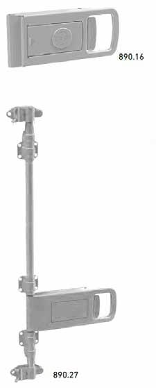 HESTAL SOLIDMASTER LÄMLÅSSYSTEM Stångregellås LockMaster Typ Beskrivning Hestal artikelnummer Vikt (kg) LOCKMASTER 890.16 N ROSTFRITT, KOMPLETT UTAN LÅS 6.141.791.00 1,705 LOCKMASTER 890.