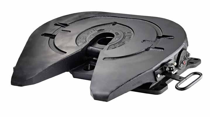 JOST VÄNDSKIVOR, SLÄDAR OCH TILLBEHÖR JSK 50 Heavy Duty 3½ vändskiva tillverkad av gjutet stål Avsedd för extra tunga laster Artikelnummer D-värde (kn) U-värde (t) Vikt (kg) Godkännande (ECE) WA 21.
