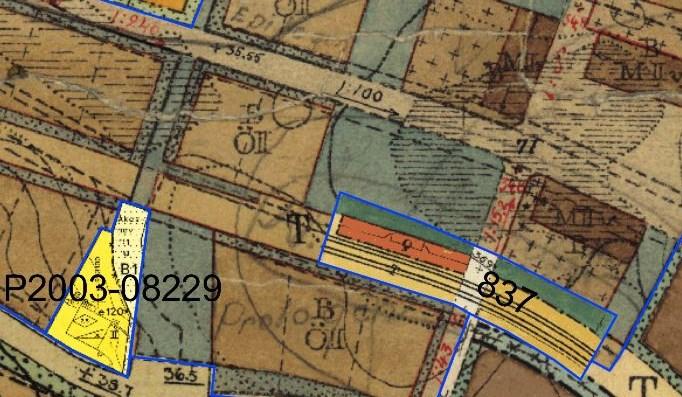 Sida 6 (28) detaljplan från 1929 innebär att allmän platsmark blir kvartersmark för bostadsändamål.