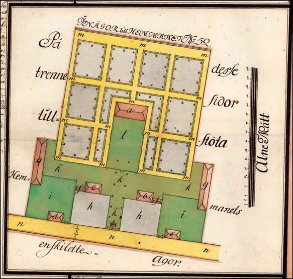 Vedeby gård 1700-1950 Under 1700- och 1800-talen genomgick landskapet i kustsocknarna kring Karlskrona stora förändringar. Genom successiva gårdsförvärv i byarna skapades ett antal storgårdar.