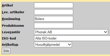 Vet du redan artikelnumret, fyll i detta i rutan för Artikel samt rätt antal. Vill du skriva någon specifik informationstext, gör detta i fältet för Tilläggstext.