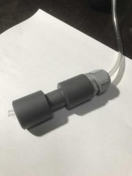 Doseringsslang, PE, 4x6mm, genomskinlig för utfällningsmedel med
