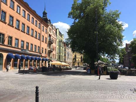 Offentlig och kommersiell service Förutsättningar Planområdet ligger i centrala Uppsala i direkt anslutning till Svartbäcksgatan som är gågata och ett av stadens stora handelsstråk.