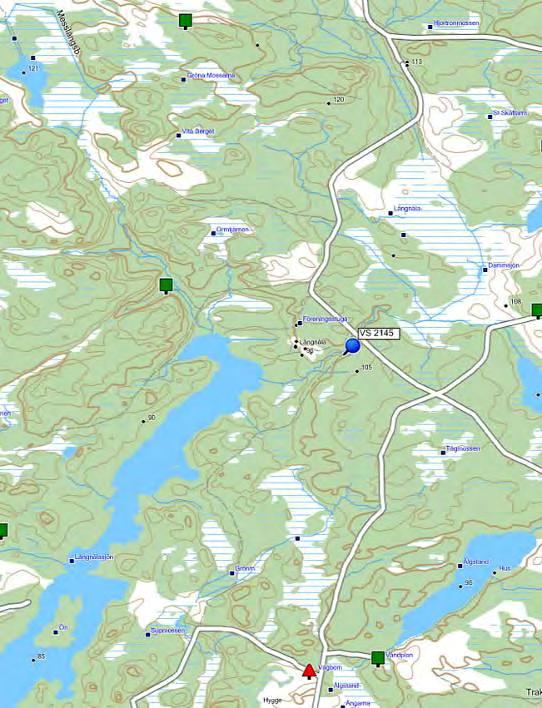 Vattnet var klart och färgat, vattentemperaturen var 12,4 0 C.