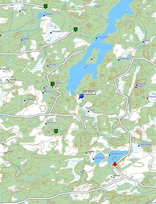 Vattenhastigheten var både strömmande och forsande, vattnet var klart men färgat och höll ca 16 0 C.