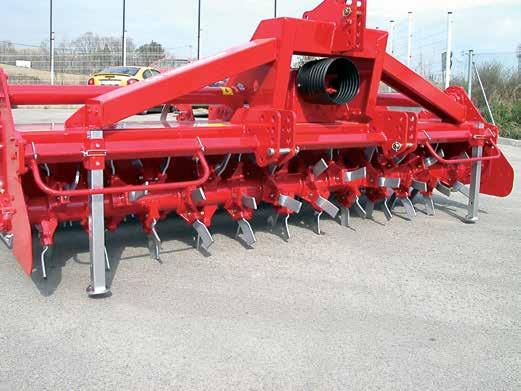 Det innebär att man med samma traktor kan köra med större arbetsbredd jämfört med en