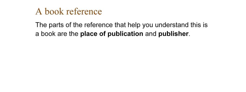 When citing