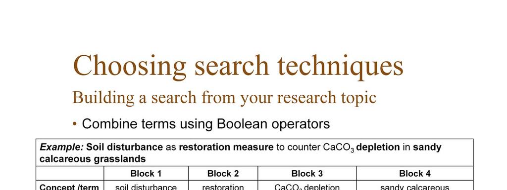 How are the terms within each block related?