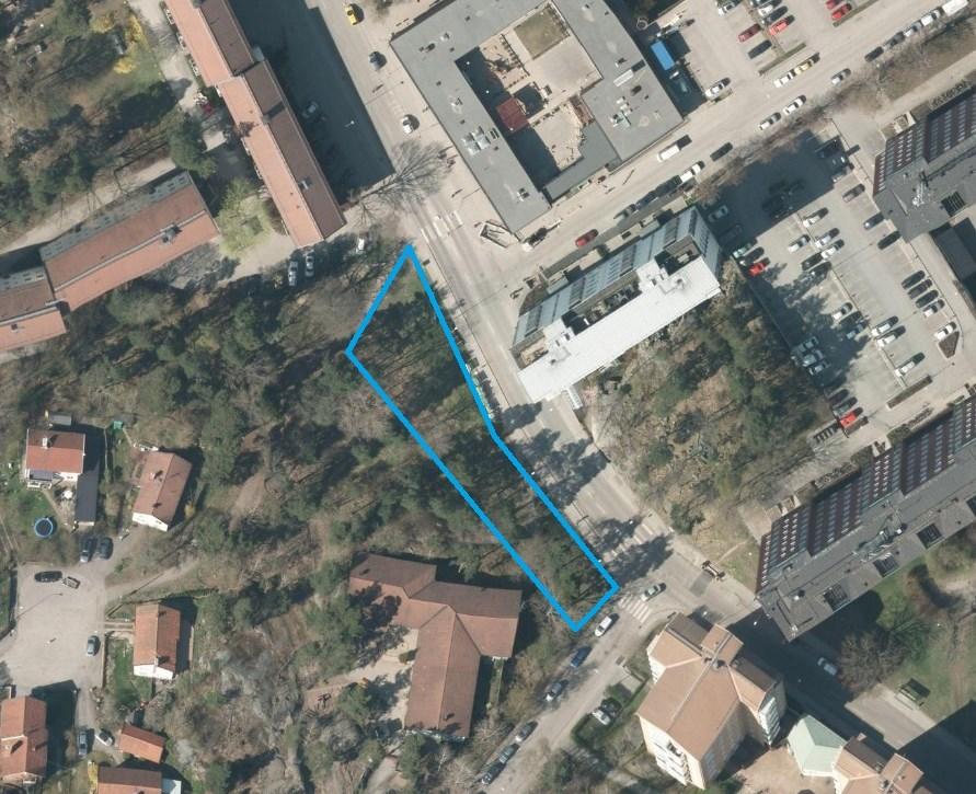 Sida 3 (5) Bild 2, Ortofoto över markanvisningsområdet Markanvisning sker enligt de principer som exploateringsnämnden angivit i sitt beslut om stadens markanvisningspolicy.