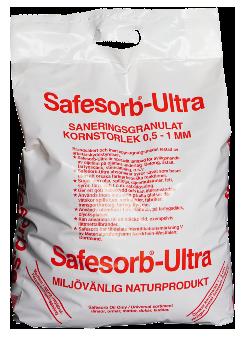 kg 202-SP10 Safesorb Ultra, finkornigt granulat, spann 0,5-1,0 mm 10 kg 202-20 Safesorb