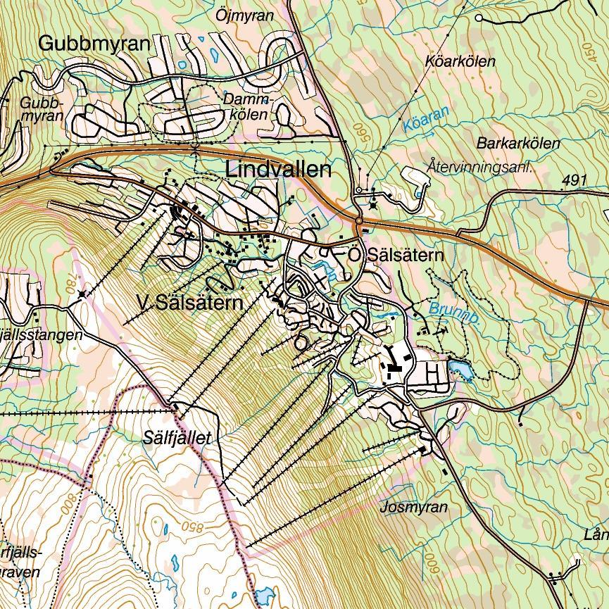 PLANOMRÅDE Detaljplan för VÄSTRA SÄLEN 6:54 OCH 4:42,