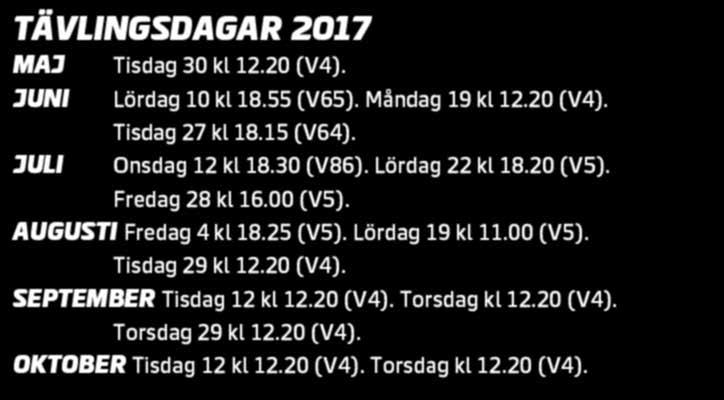 GOTLANDS TRAVSÄLLSKAP Adress Follingbo Skrubbshagen 0, 0 Visby Telefon 0-0 0 E-post info@visbytravet.se Öppettider sekretariatet Mån-ons.00-.00, tor.00-.00 (lunchstängt.00-.00) Sportchef Simon Röcklinger 00- simon.