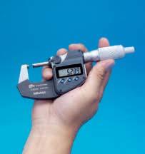 ABSOLUTE DIGIMATIC HÖGNOGGRANN MIKROMETER Med 0,1 μm upplösning är denna mikrometer perfekt för dig som behöver göra mycket noggranna mätningar med ett handhållet mätdon.