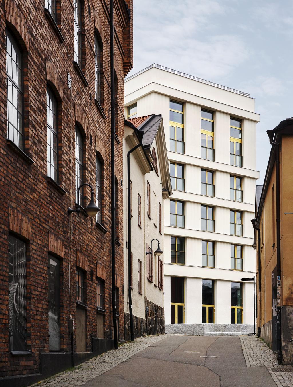 NORRKÖPINGS NYA VÄV HAMNKVARTER AV STADSTUDIO WINGÅRDHS ORGANISKA FORMER ZÜRICH KLIMATSATSAR 7/2018