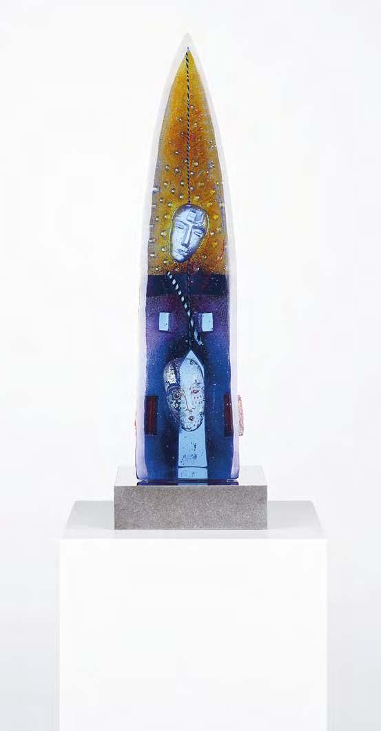 Bertil Vallien. MANIFEST 7520098 NYHET Halvbåt H 520 mm B 105 mm L 130 mm Limiterad upplaga 12 ex 60.000: 75.