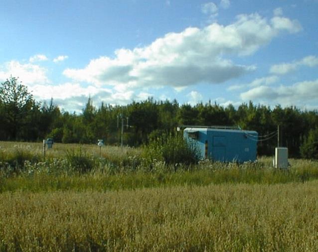 Norrtälje, Norr Malma x: 1658460 y: 6638145 Höjd ovan mark: Vädermast 24 m Luftföroreningar mäts 3 m över mark Typ av station: regional bakgrund